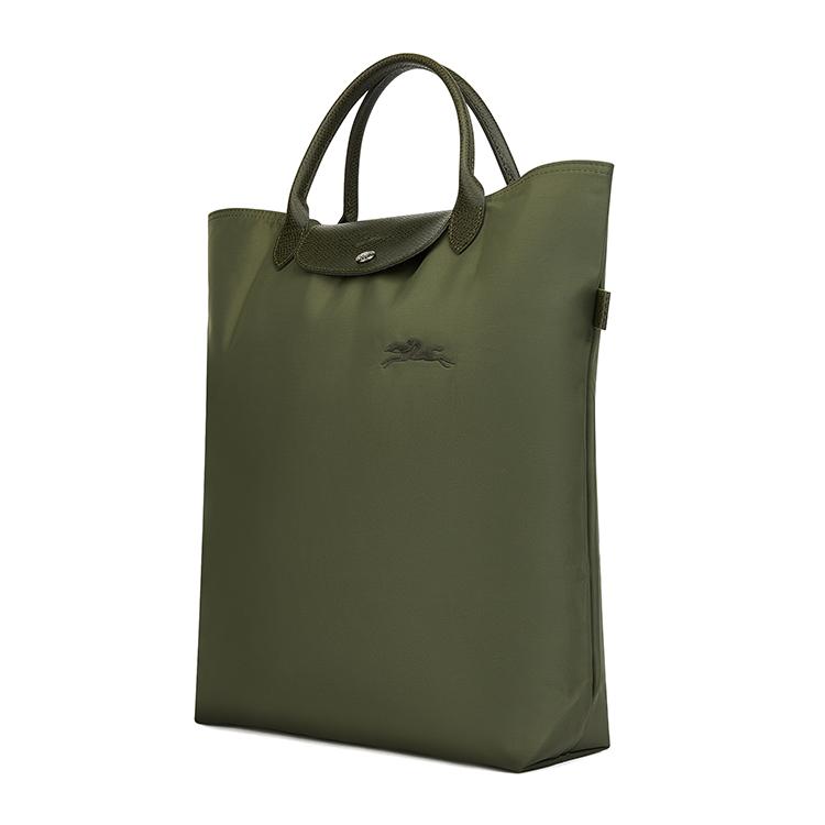 Longchamp Bolso Tote con Solapa Bordada con Logo Pliage Green para Mujer Bosque-Verde 10168919479