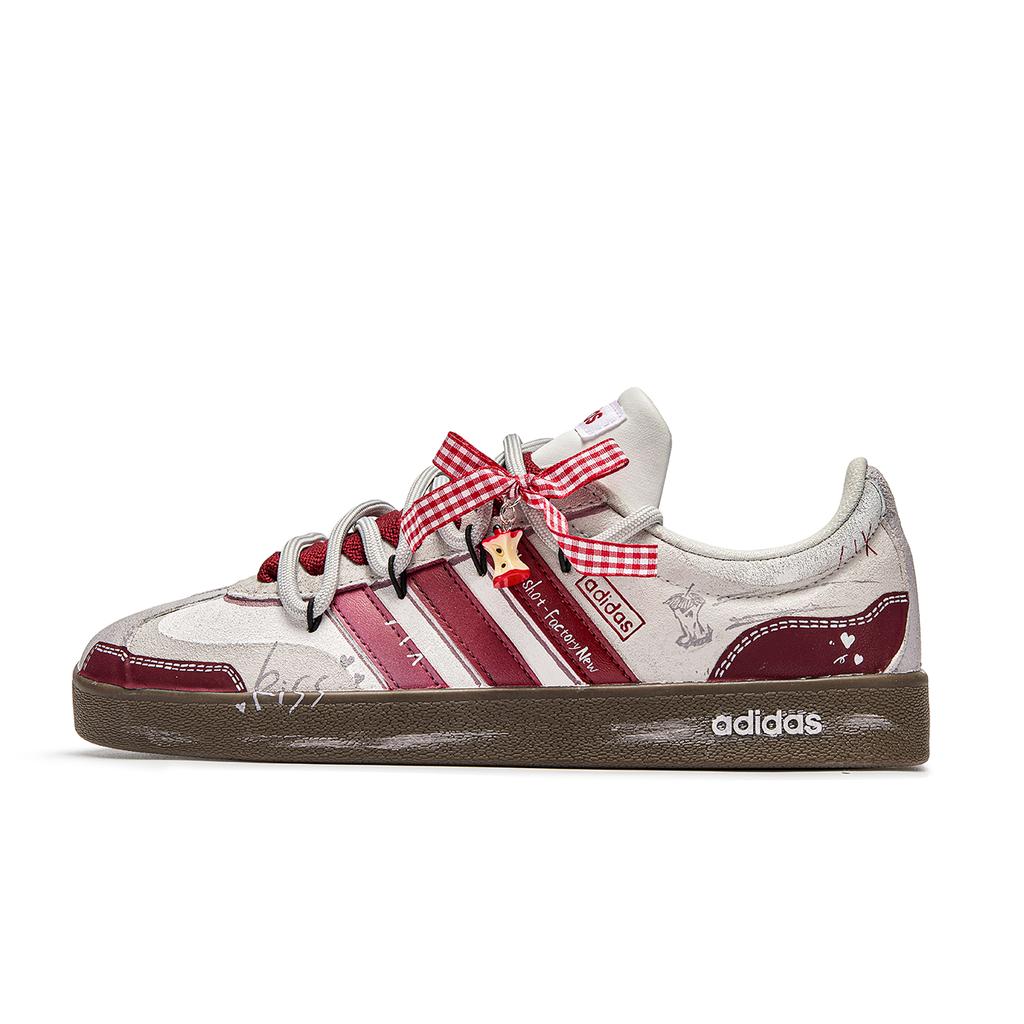 adidas Niskie buty skateboardowe Unisex Czerwono-brązowe HQ1802(Team1173-S-BOX)