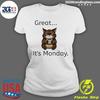 CAT MEME Great MONDAY White T-shirt Short Sleeve S To 5XL