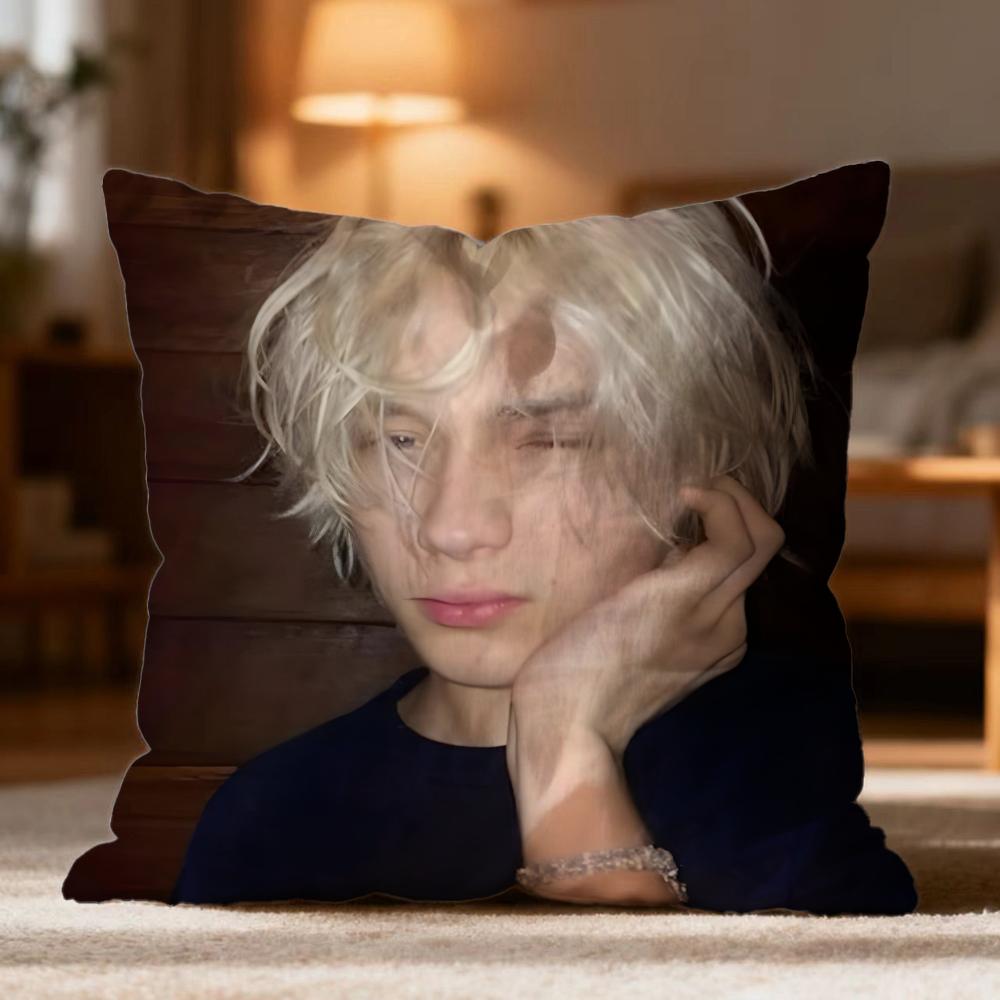 Popular NNettspended Cushion Cover Soft Washable Pillow Case Multi-Scene for Couch Bed Travel Office Use