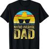 Nacho Durchschnittlicher Papa Mexikanischer Papa Cinco De Mayo Vatertags-T-Shirt