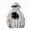 Fashion Kawaii Aesthetics Graphic Print Y2K Hooded Sweatshirt Hip Hop Punk Loose Long sleeve Top Rock Goth Vintage Chic Pullover