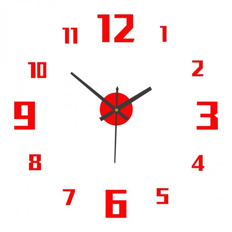 

Nordic Minimalist Creative Acrylic Luminous Wall Clock Diy, Silent Clock for Living Room and Bedroom, Mirror Wall Sticker Decorative Clock luminous