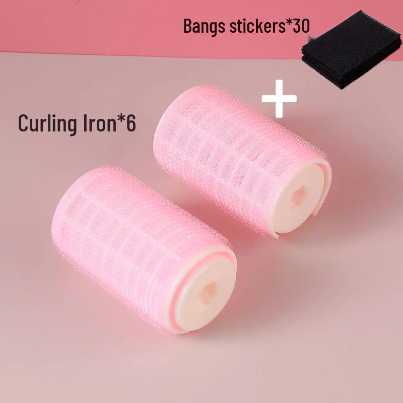 Air Bangs Curling Iron: Fluffy Hair Root Shaping Clip Curler