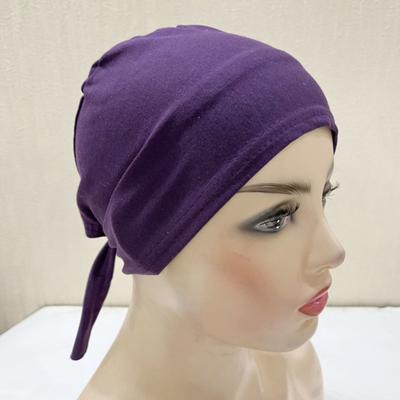 Ethnic Style Top Hat Solid Color Knotted Design Breathable Lightweight
