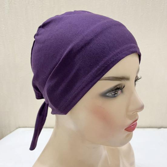 Etnisk stil høy hatt ensfarget knutedesign pustende lett hodeplagg hatt utendørsaktiviteter hodeplagg