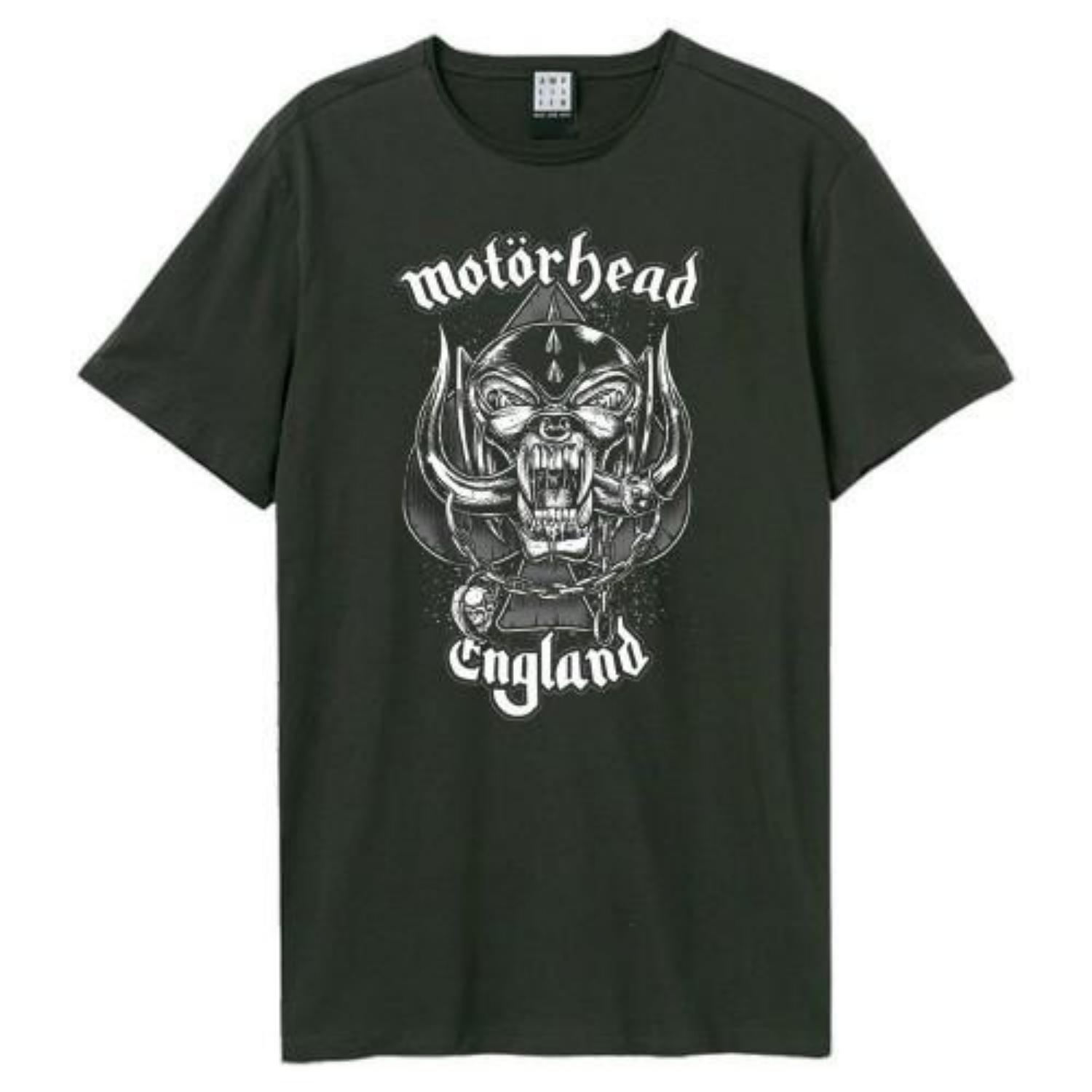 Amplified Unisex Adult England Pt2 Motorhead T-Shirt S