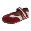 French Retro Flat Bottomed Light Mouth Multi Color Fashionable Girls' Single Shoes Casual Princess Shoes