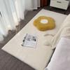 Imitation Rabbit Fur Carpet Fluffy Children's Bedroom Rug Modern Living Room Coffee Table Foot Mat Plush Bay Window Sofa Cushion