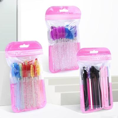 Eyelash Extension Disposable Crystal Eyebrow Brush Mascara Wands Applicator Lash Cosmetic Brushes Beauty Makeup Tool