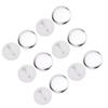 100 zestawów 37mm odznaka Pin Button Części odznaka Making Supplies DIY Materiały rzemieślnicze