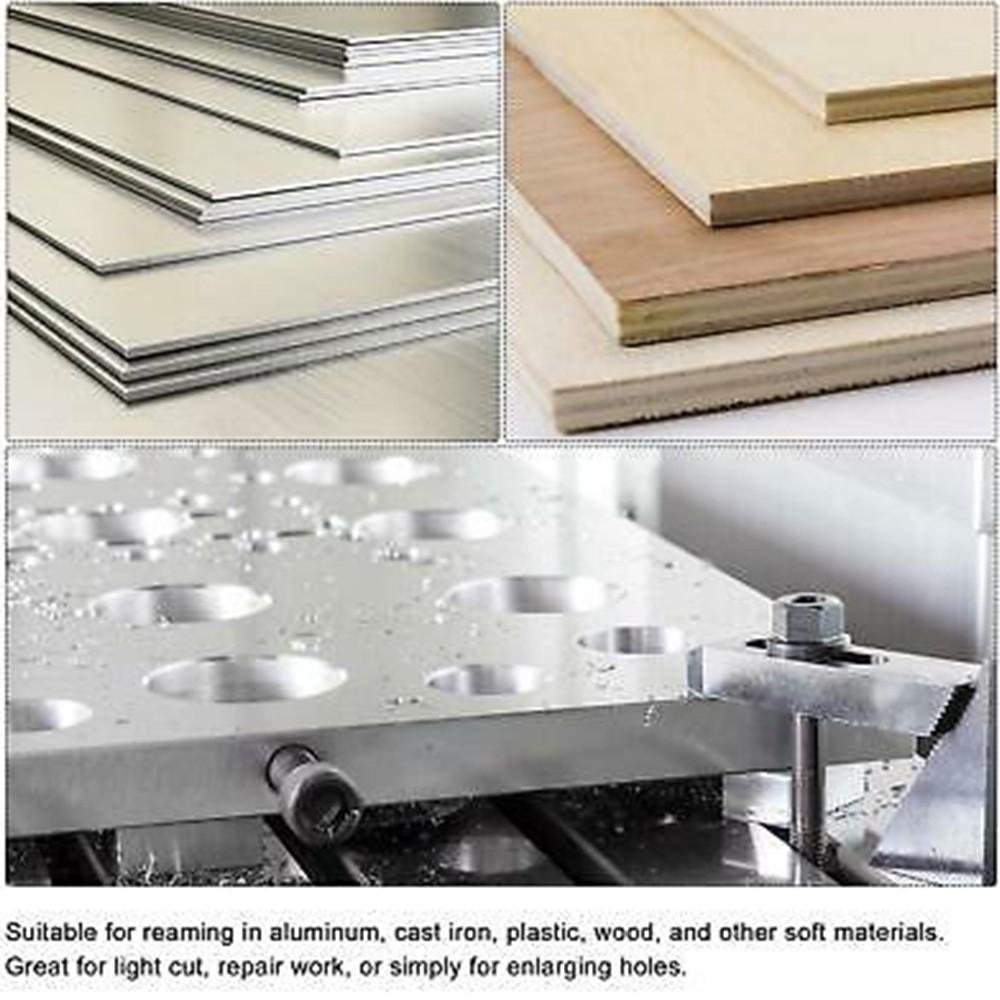 

4 шт. 1/8 , 3/16 , 1/4 , 5/16 патронных разверток H7 HSS 6 с прямым лезвием 4pcs