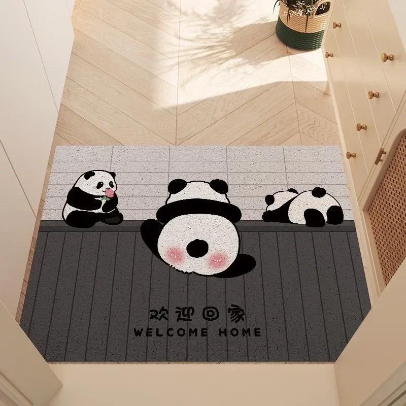 Cartoon Cat Series Mat Non-slip Easy To Clean Rug Wrinkle-Resistant Doormat Indoor Washroom Entrance Decorative Washable Carpet 40x60cm