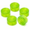 XuJJJJunB Footswitch Pack of for Guitar Effects Pedal Caps and Footswitch Caps Hats, 5, (Light Green)