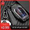 BAFX8 2025 Zinc Alloy Car Key Case Cover Fob For BMW 5 7 Series G12 G11 G30 G32 G31 I8 I12 I15 G01 X3 G02 X4 G05 X5 G07 X7 Leather