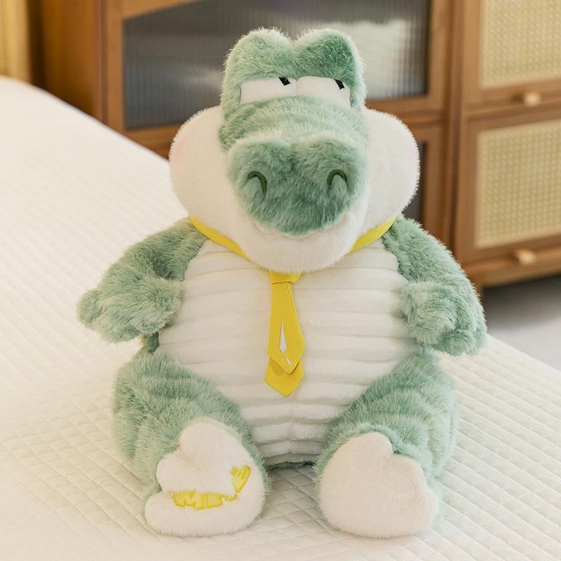 Genuine creative Mr. Crocodile plush toy doll men and women cute sleeping pillow doll gift large
