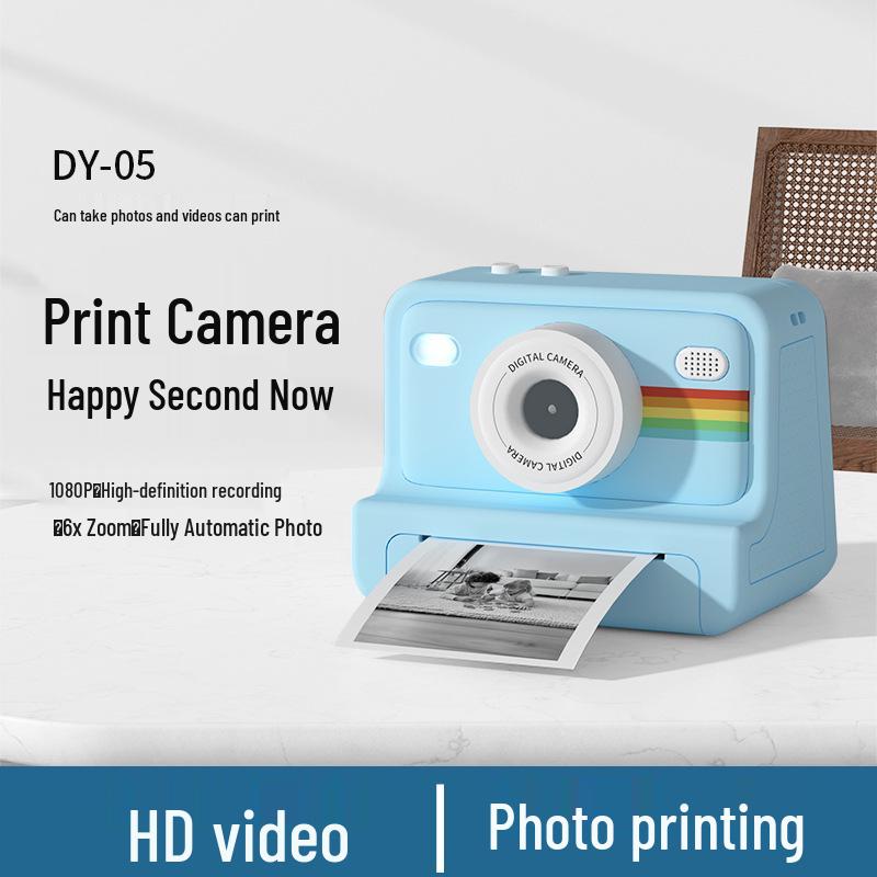 High-Definition Children's Instant Print Camera with Video Recording
