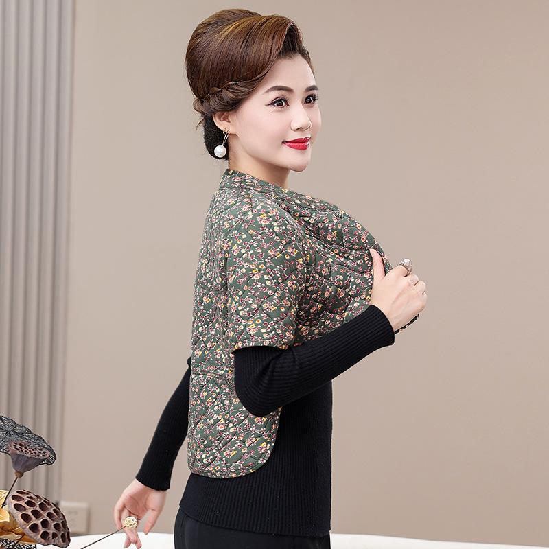 

Women s Shoulder & Neck Support Shawl: Fleece-Lined, Warm, Long-Sleeve for Middle-Aged & Elderly, Ideal for Periarthritis & Year-Round Cold Protection 4XL, 140-155 Jin