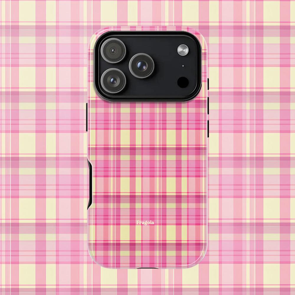 

Clmj Checkered Phone Case For Samsung Galaxy A56 A36 A26 S26 S25 S24 S23 S20FE Ultra Plus 4G 5G Luxury Double-layer Back Cover Samsung A16