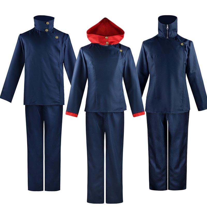 Costume Cosplay Itadori Yuji Inumaki Toge/Fushiguro Megumi Include Pantaloni Uniforme per Anime Comic Con