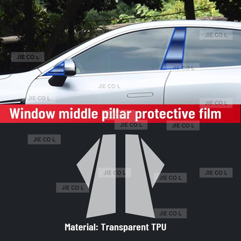 Innen TPU für XPENG P7 2024 2025 Schutzfolie Abdeckung Kratzfest Getriebepanel Navigationsbildschirm Automobil