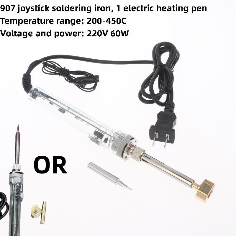 1 Set Adjustable Joystick Desoldering Tool Joystick Soldering Tip Temperature Soldering Station