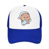 Panda Bear Couple Anime Cartoon  Trucker Hats Bubu And Dudu Hat Sun Hats Trucker Cap Adjustable Snapback Caps Mesh Baseball Cap