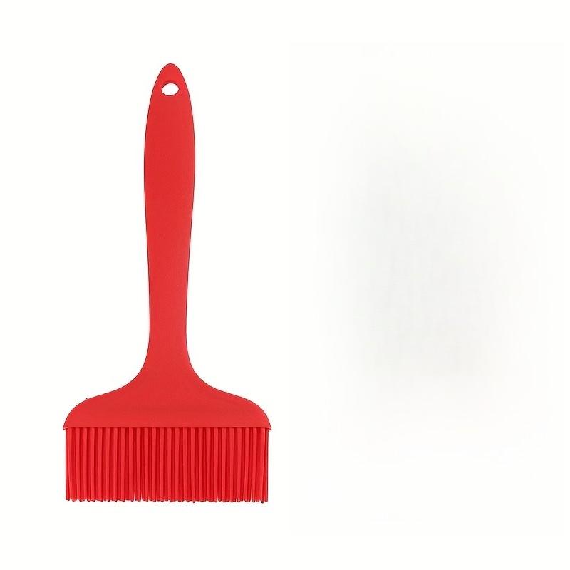 Heat Resistant Large Oil Brush BBQ Pastry Brush Silicone Basting Brush Extra Wide Basting Brush for Cooking Marinade Grilling