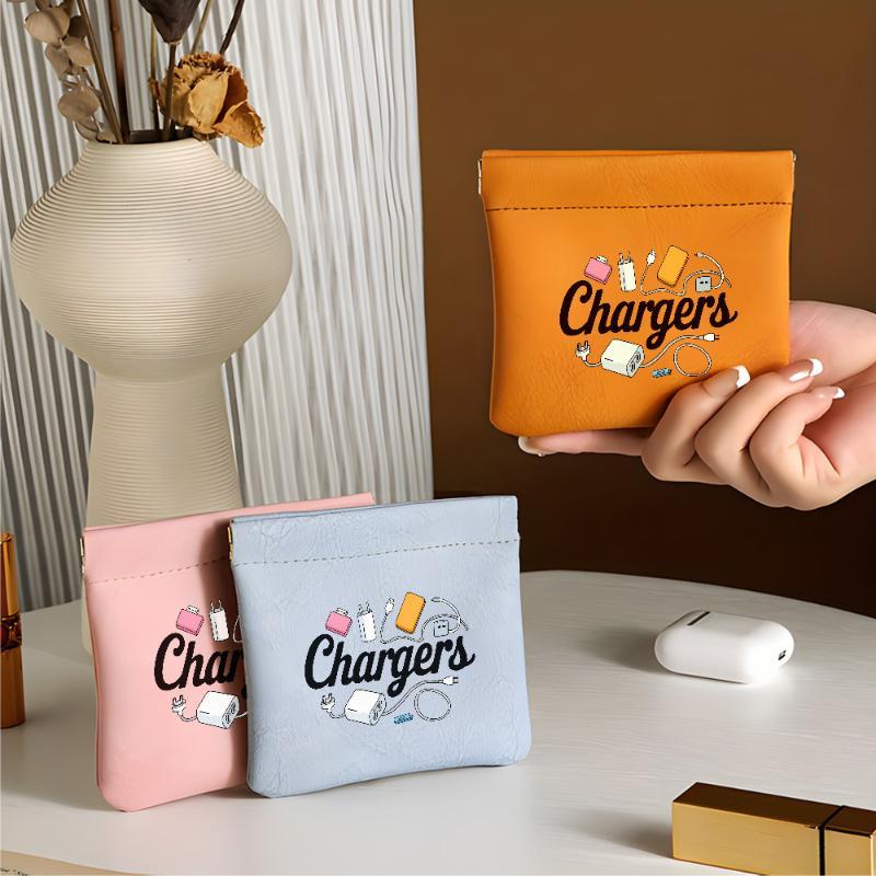 Charger Cable Organizer Pouch Durable Oxford Fabric Storage Bag for Cables Power Banks Phones Travel Daily Use