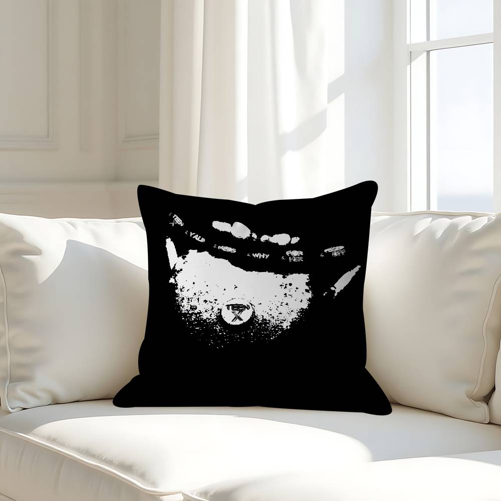 

Pop Singer Ken Carson Pillow Cover For Bedroom Room And Living Room Sofa Decorative Cushion Cover 16x16Inch