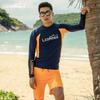 Mens Womens UV Protection Rash Guard Set Long Sleeve Top Pants Snorkeling Diving Swimming
