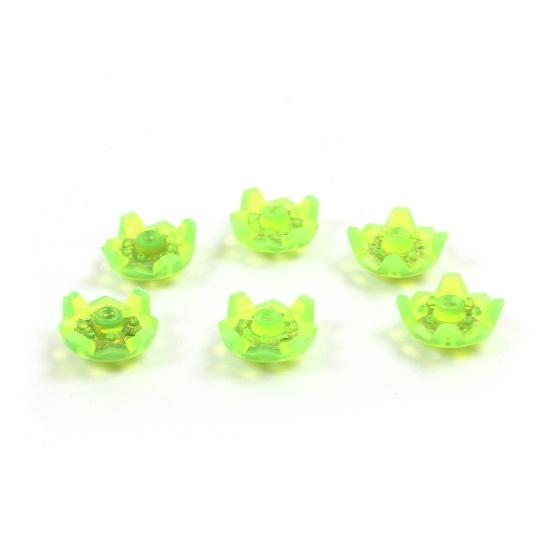 KNK Soft Spikes Cleats Spikes for Cricket with Spanner Screw Firm Grip 8 Pieces TPU Studs, Universal Size To Fit All Cricket Shoes (Green, One Size)