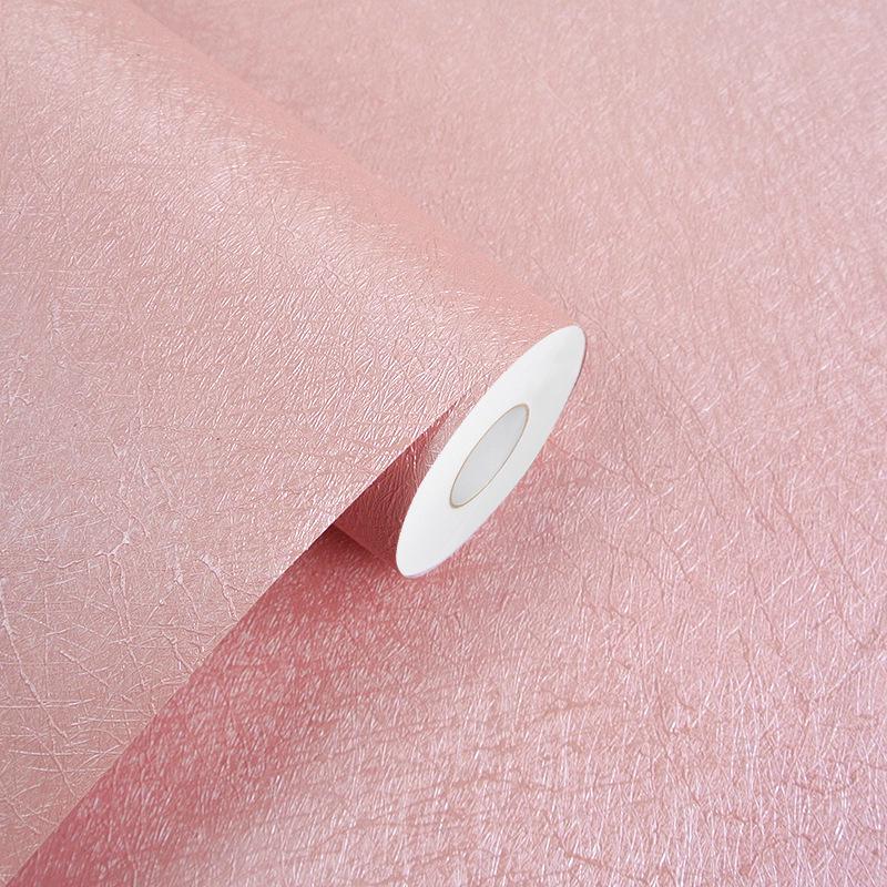 Self-Adhesive Waterproof Linen Texture Wallpaper for Bedroom and Living Room