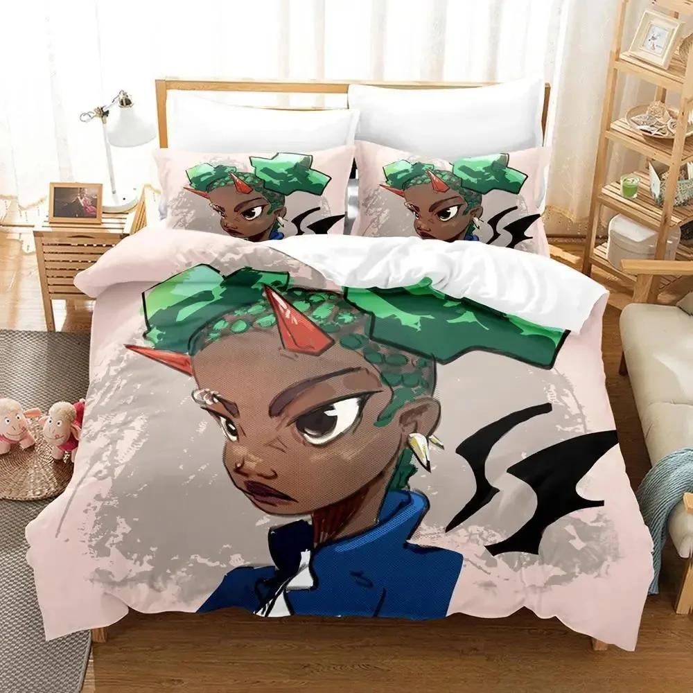 New Wendell & Wild Comedy Bedding Set Single Twin Full Queen King Size Bed Set Adult Kid Bedroom Duvet Cover Sets 3D Anime Bed