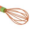 Silicone Whisk For Mixing Heat Resistant Egg Whisks Silicone Balloon Whisk Handle Beater Blender For Non-Stick Cookware Safe Non