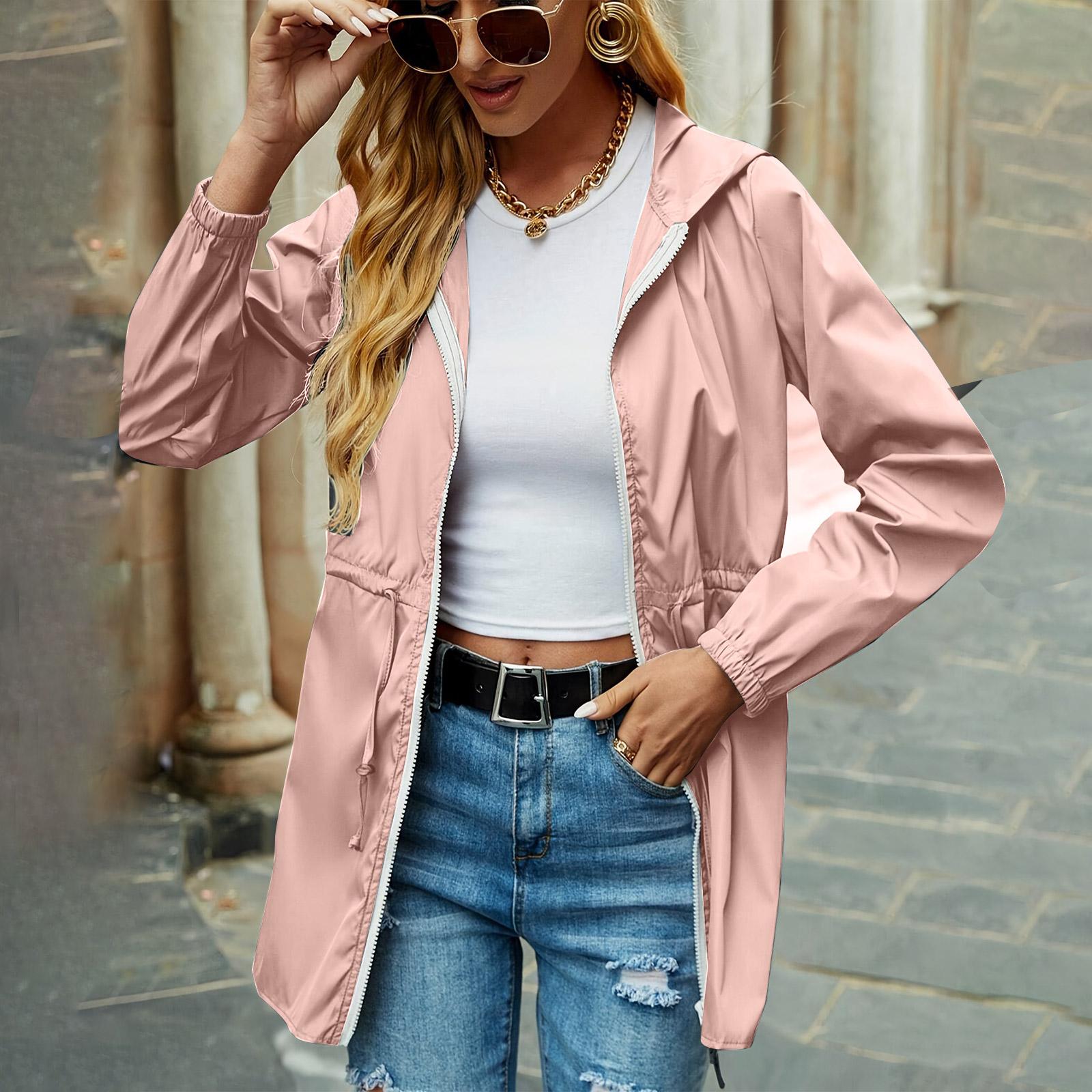 

Девочки, куртка для активного отдыха, водонепроницаемая, с капюшоном M