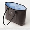 [Mercedes-Benz Collection] Genuine Ultrasuade(R) Tote Bag In Graphite/Blue Daisy