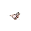 Chic Retro Distressed White Fox Ring: Women's Cute, Versatile Fashion Accessory