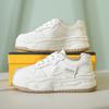 Tide Shoes Board Shoes Women's Casual Sports Shoes 2025 Spring and Autumn New Thick-soled Heightening White Shoes Fashion Single Shoes