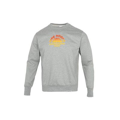 Sweat-shirt de sport à col ras du cou à imprimé à motifs Homme Tops Gris DJ3025-063