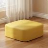 Cozy Square Floor Pouf Cushion Seat for Daily Living Areas Space Saving Stool