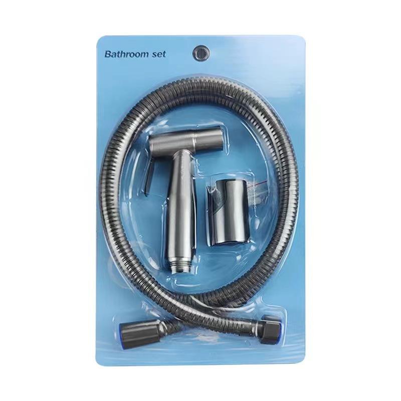 304 Stainless Steel High-Pressure Bidet Shower Head Spray Gun Set
