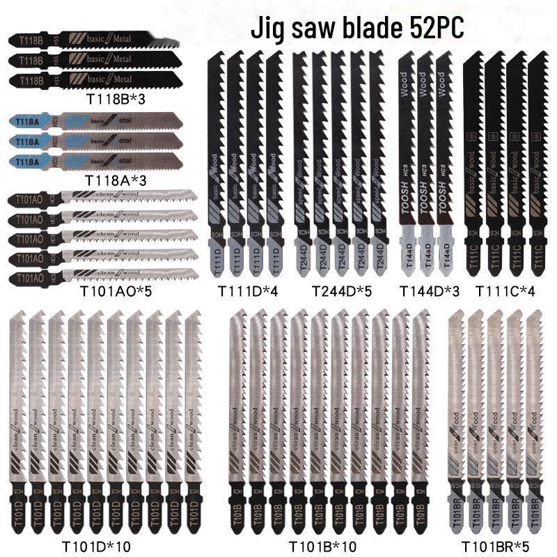 Curved Fine & Medium Tooth Saw Blade Set for Metal & Aluminum Woodworking