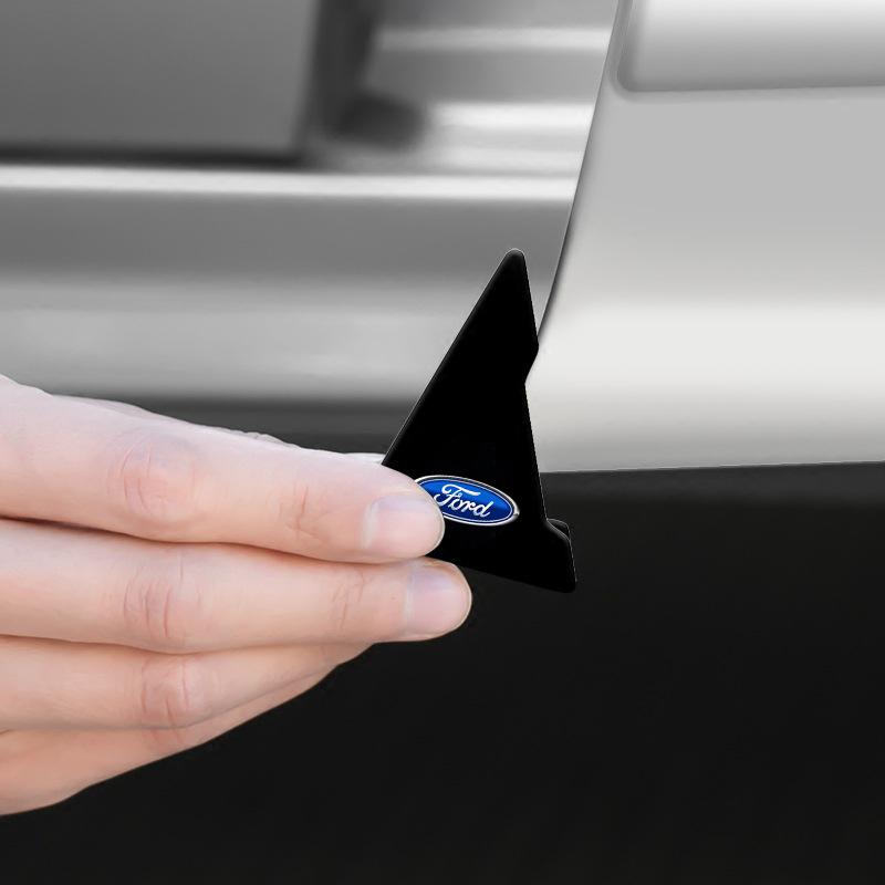 2pcs Car Door Corner Protection Sleeve Door Corner Anti-collision Sleeve For Ford Focus Mondeo Kuga Fiesta MK7 Escort Explorer Edge 2 4 MK2