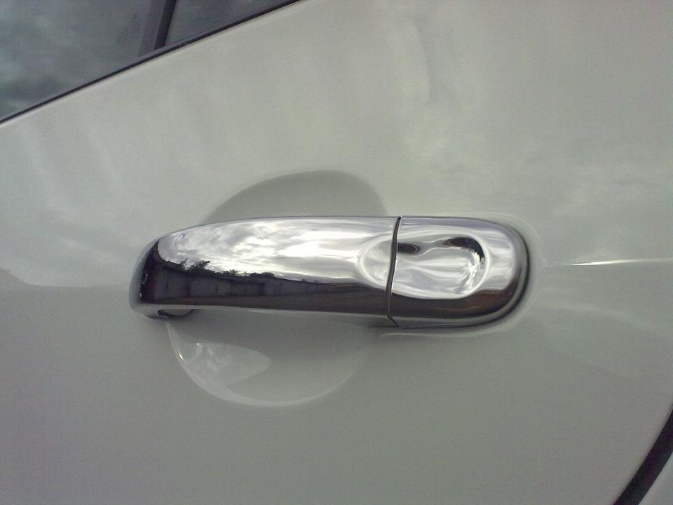

Накладки на ручки (2 шт, нерж) для Volkswagen Beetle 2005-2011 рр.