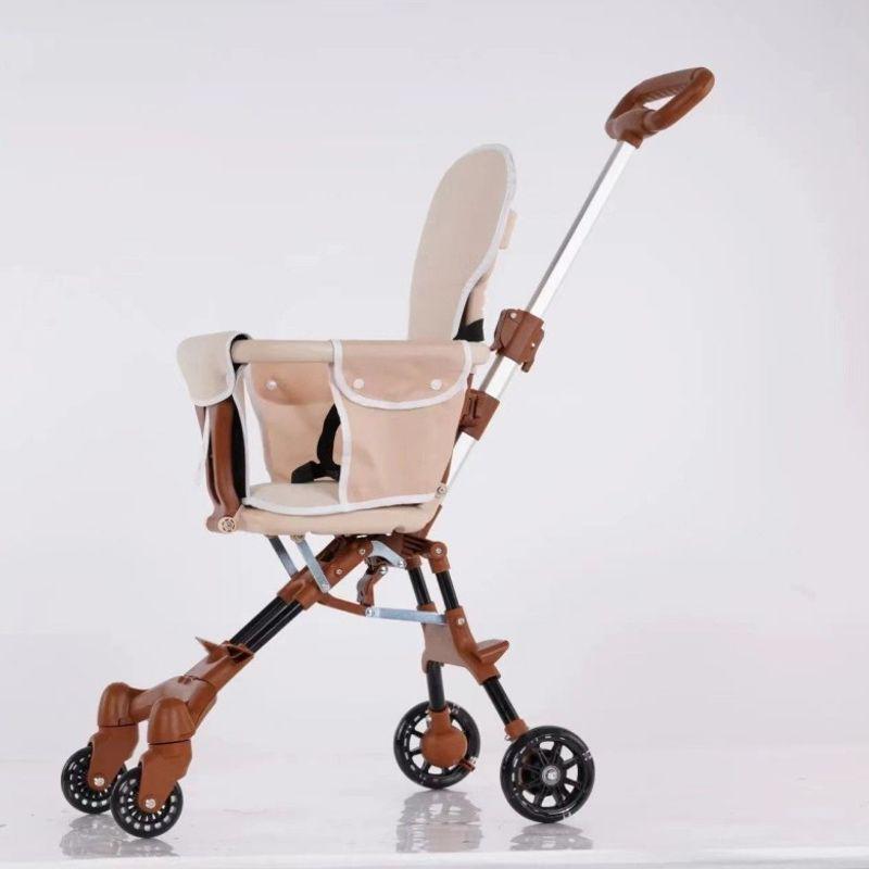 Leichter, faltbarer Zwei-Wege-Kinderwagen für 1-3-Jährige