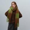 Sciarpa a quadri in cashmere nuova alla moda per donna, invernale, spessa, calda, grande scialle, pashmina, sciarpe con nappe, morbida coperta, bandana, scaldacollo spesso