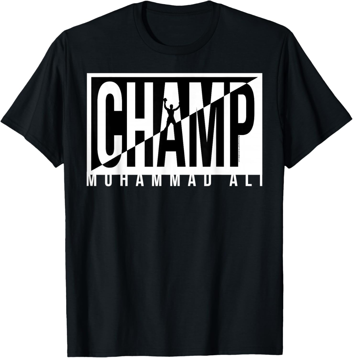 Muhammad Ali - champ black and white T-Shirt S разноцветный