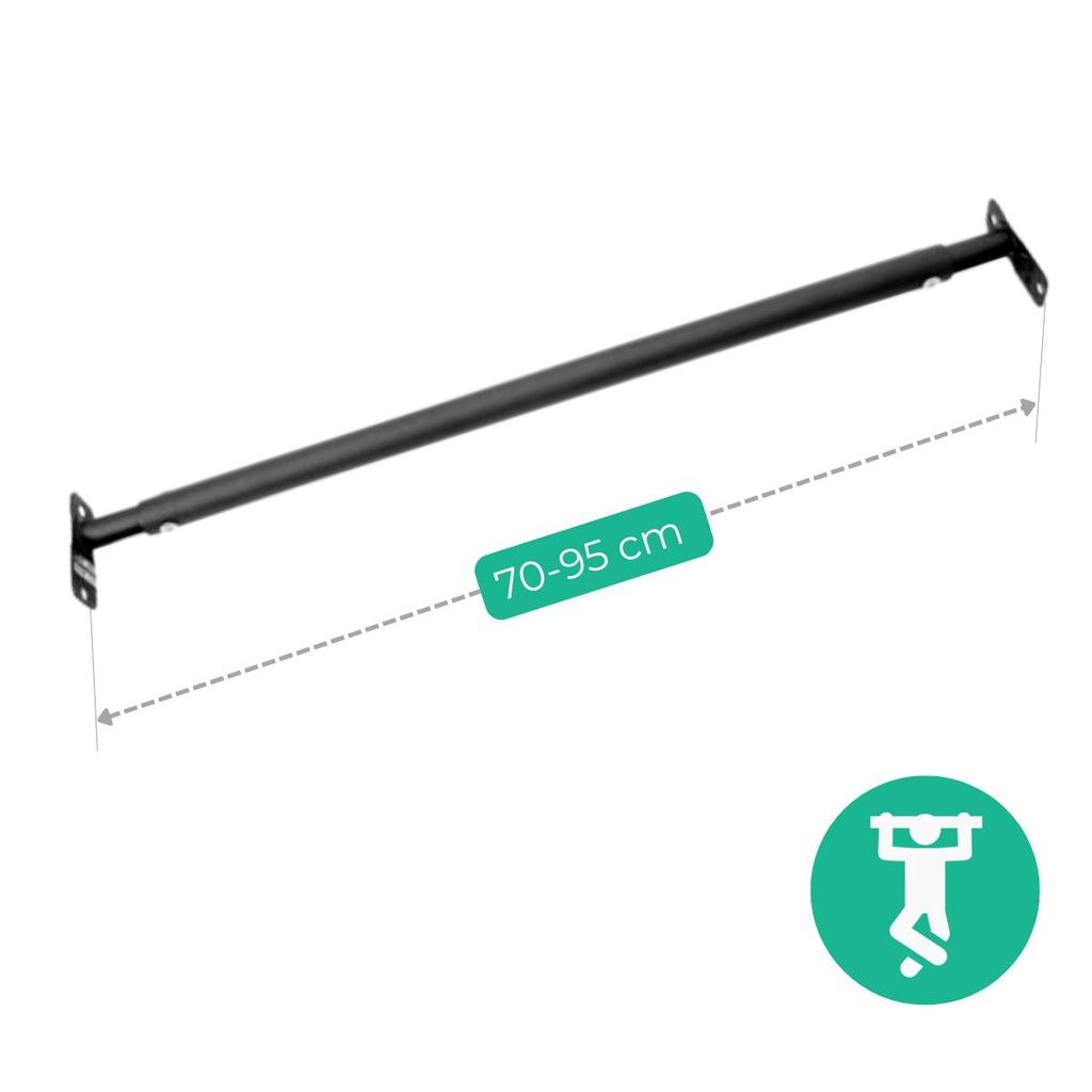 Gamma Pull-Up Bar 70-95 Cm-Black