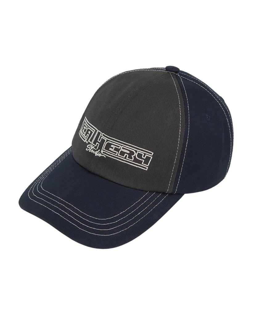 Ledeoli Stitched Color Block Ball Cap [6 Colors]